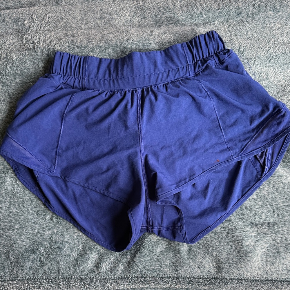Lululemon Athletica Blue Athletic Shorts